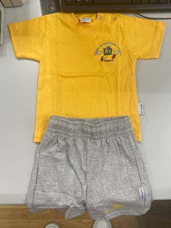 SUDADERA BEBE AMARILLA
